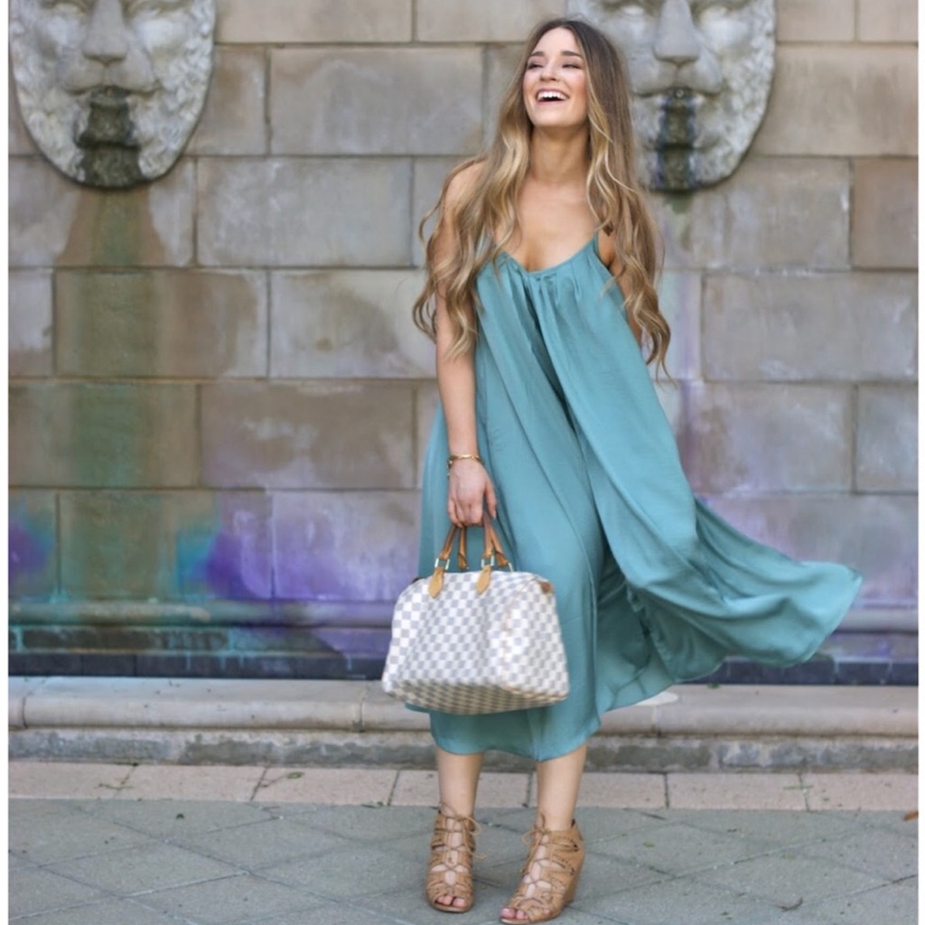 Banana Republic Mint Green Trapeze Dress